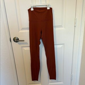 lululemon athletica Rust Leggings